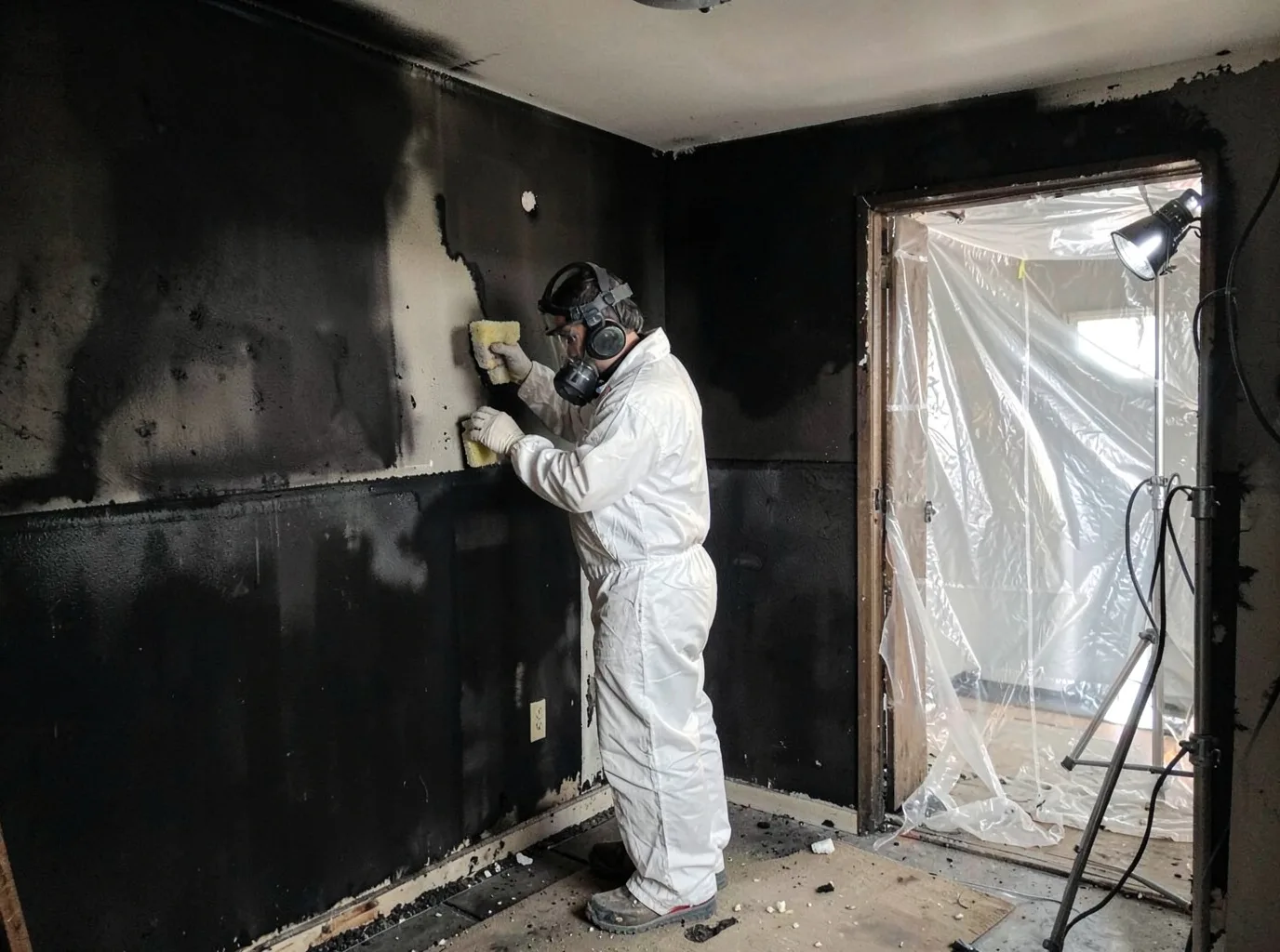 Fire Damage Restoration company in Cecil, WI